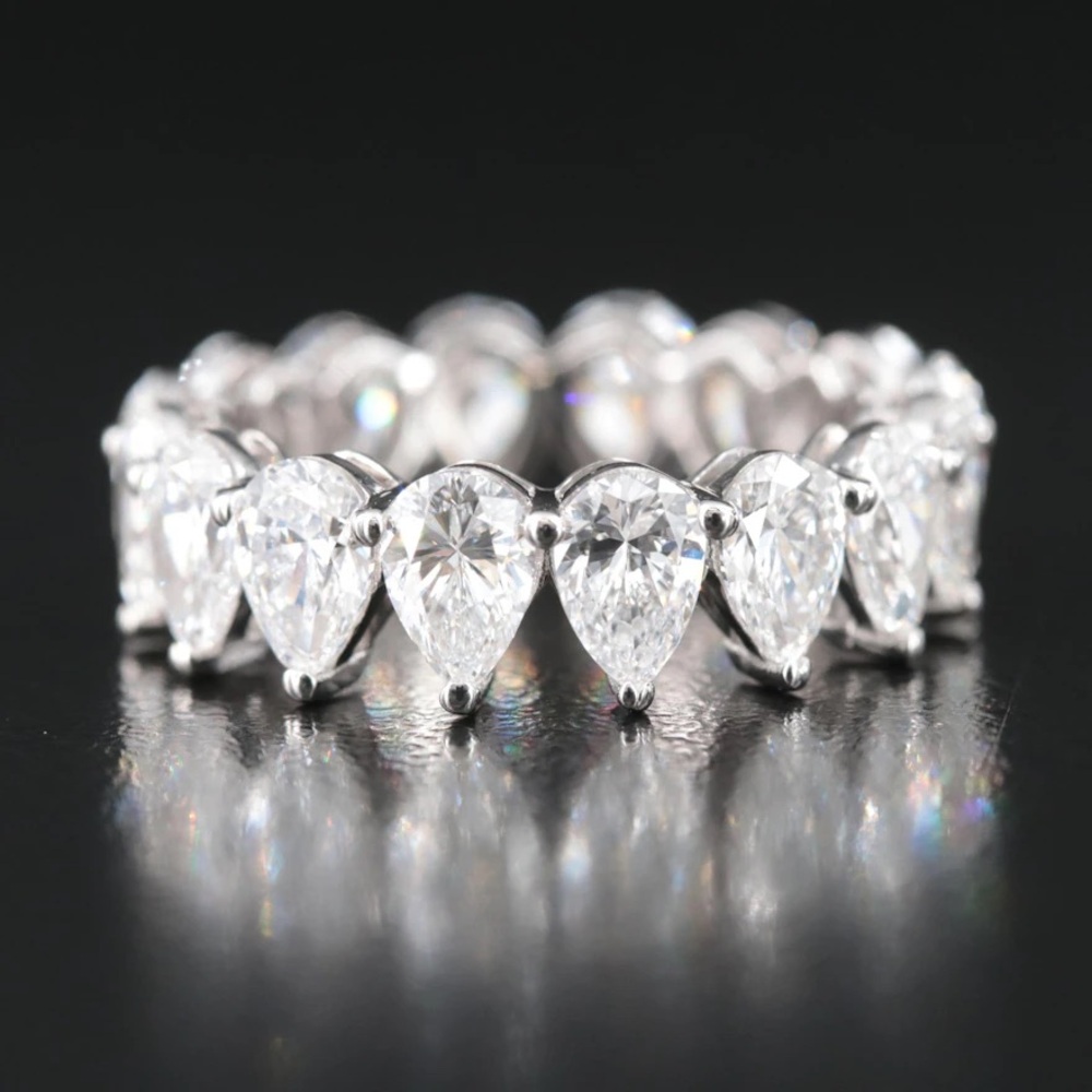 Lab diamond eternity ring 6.25